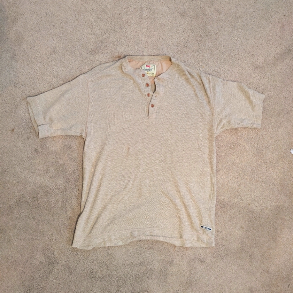 Levi's Quarter button down t-shirt.